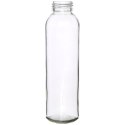 Butelka szklana na wodę soki z silikonowym pokrowcem szara 500 ml EXCELLENT HOUSEWARE 124502-S
