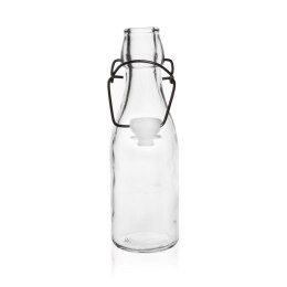 Butelka z klipsem szklana na nalewki wino bimber soki syrop mała 290 ml ORION 126475