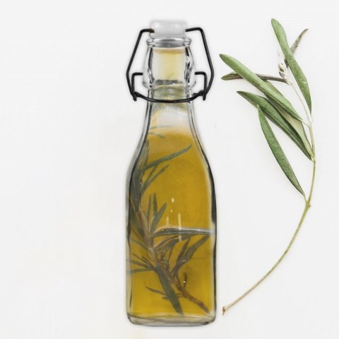 Butelka z klipsem szklana na nalewki wino bimber soki syrop mała 290 ml ORION 126475