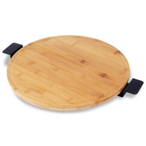 Deska do serwowania obrotowa bambusowa 39,5 cm EXCELLENT HOUSEWARE 259361