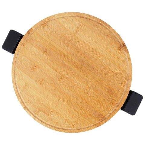 Deska do serwowania obrotowa bambusowa 39,5 cm EXCELLENT HOUSEWARE 259361