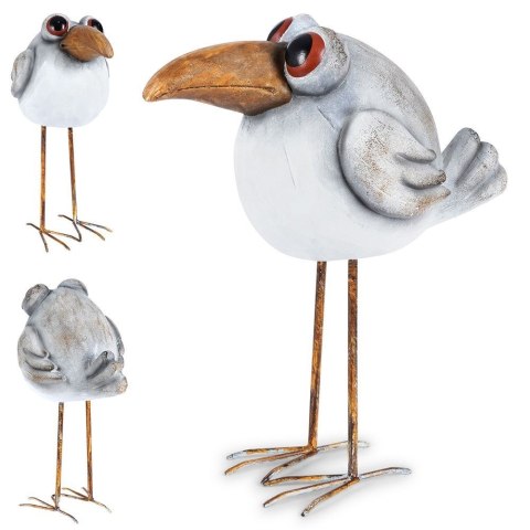 Figurka ogrodowa dekoracyjna dekoracja do ogrodu ptak 47cm HOME STYLING COLLECTION 339446