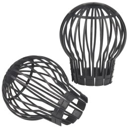 Filtr do rynny plastikowy czarny 2 szt. KINZO 339400