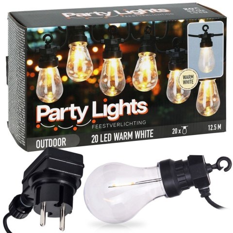 Girlanda ogrodowa LED 12.5 m 20 szt. VILDE 841803
