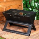 Grill węglowy składany walizka 46x30x30cm BBQ 489303