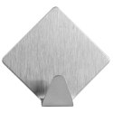 Haczyki wieszaki uchwyty haczyk samoprzylepny stalowy 5x5cm 4SZT GET-IT 569129-W2