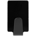 Haczyki wieszaki uchwyty haczyk samoprzylepny stalowy czarny 3x2cm 6 sztuk STORAGE SOLUTIONS 569573-W2