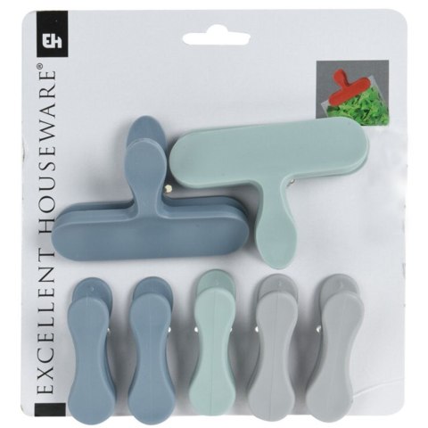 Klipsy do zamykania torebek przypraw na torebki 7 sztuk EXCELLENT HOUSEWARE 259120