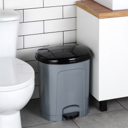 Kosz na śmieci z pedałem plastikowy szary łazienkowy do kuchni 30L ORION 731380