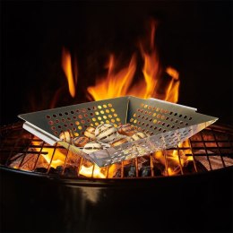 Koszyk do grillowania stalowy perforowany 34.5x30.5cm VAGGAN 489102