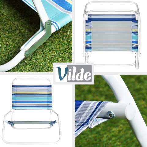 Krzesło plażowe składane VILDE 489280