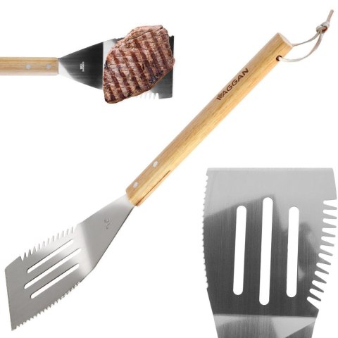 Łopatka do grilla stalowa 40.5cm VAGGAN 489103