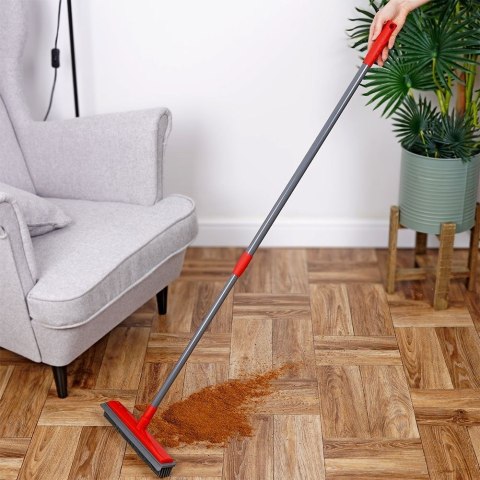 Miotła gumowa teleskopowa 85-134cm szczotka do zamiatania DIRT DEVIL 779033