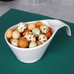 Miseczka na przekąski sosy dipy orzechy porcelanowa biała 190ml ALPINA 139377