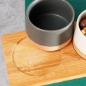 Miseczki na przekąski sos dip miski ceramiczne 48cm 4-ele EXCELLENT HOUSEWARE 139644