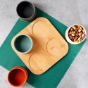 Miseczki na przekąski sos dip miski ceramiczne na tacy 22cm 5-ele EXCELLENT HOUSEWARE 139645