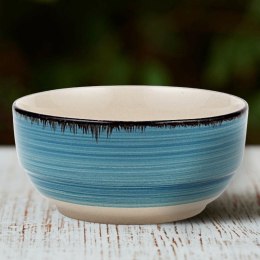 Miska do zupy na zupę ceramiczna miseczka niebieska LINES 14.5cm 750ml NAVA 10-099-224