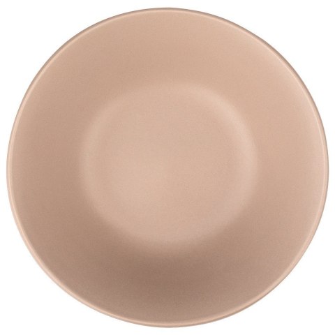 Miska sałatkowa na sałatkę surówkę ceramiczna beżowa SOHO 23.5cm 1.1L NAVA 10-099-274