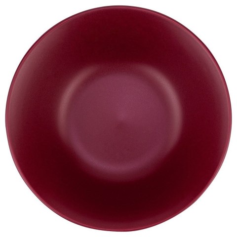 Miska sałatkowa na sałatkę surówkę ceramiczna bordowa SOHO 23.5cm 1.1L NAVA 10-099-294