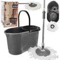 Mop z wiadrem wiadro z mopem GREY 19L ORION 720735