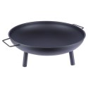 Palenisko ogrodowe metalowe z uchwytami 58cm AMBIANCE 489251