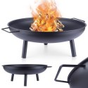 Palenisko ogrodowe metalowe z uchwytami 58cm AMBIANCE 489251