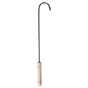 Palenisko ogrodowe metalowe z wiszącym rusztem 50x100cm BBQ 489304