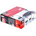 Palenisko ogrodowe metalowe z wiszącym rusztem 50x100cm BBQ 489304