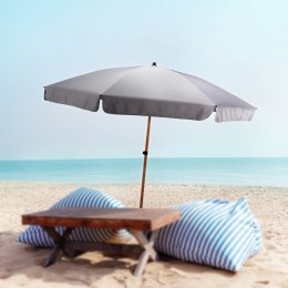 Parasol ogrodowy szary regulowany 200cm AMBIANCE 339130