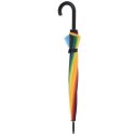 Parasol przeciwdeszczowy tęczowy manualny 98cm PIOVE COLLETION 812301