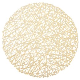Podkładka na stół gumowa złota okrągła 39cm ORION 710835
