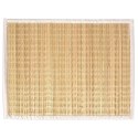 Podkładka na stół rattanowa prostokątna zwijana 45x35cm VILDE 139354
