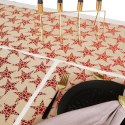 Podkładki na stół i bieżnik złota świąteczna prostokątna 5 szt. HOME STYLING COLLECTION 839152