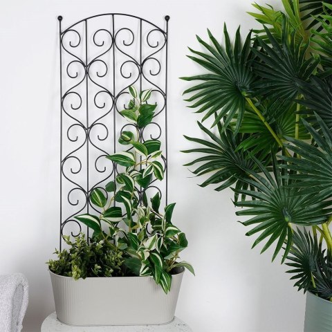 Podpora do roślin metalowa czarna 30x79cm PROGARDEN 339463