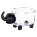 Pojemnik na patyczki do uszu i płatki kosmetyczne pudełko organizer 15.5cm VILDE 568060