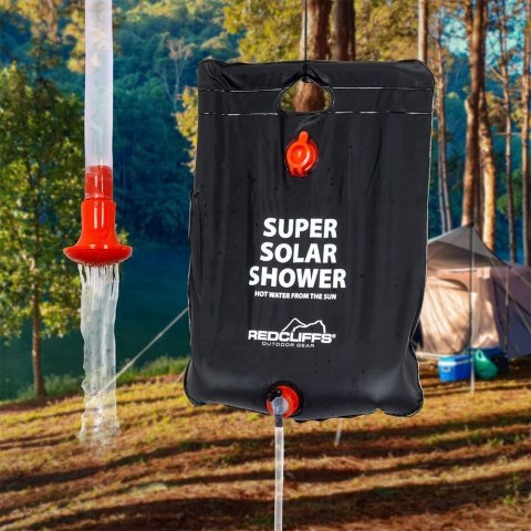 Prysznic kempingowy solarny 15L REDCLIFFS 489131