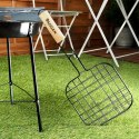Ruszt do grillowania burgerów stalowy czarny nieprzywierający 49x21cm VAGGAN 489159