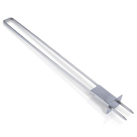 Szpikulce do szaszłyków mięsa szampury stalowe podwójne 36cm 4 sztuki BBQ 489168
