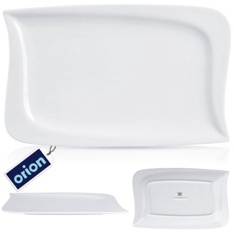 Talerz do serwowania porcelanowy MONA 28x18cm ORION 155008