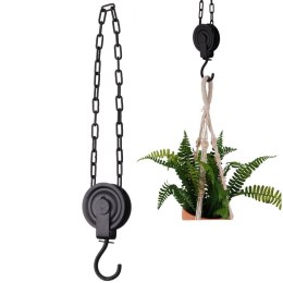 Wieszak uchwyt z hakiem na łańcuchu na doniczkę HOME STYLING COLLECTION 831303