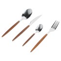 Zestaw sztućców komplet stalowy 16 elementów EXCELLENT HOUSEWARE 139743