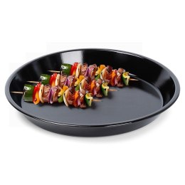 Blacha do grillowania stalowa okrągła czarna 28.5cm BBQ 489312