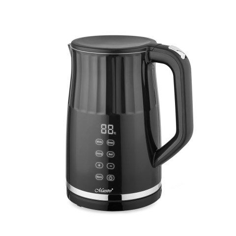 Czajnik elektryczny dotykowy z regulacją temperatury 1.7L 2200W czarny MAESTRO MR-039