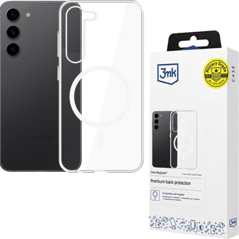 Etui Samsung Galaxy S23 5G - 3mk Clear MagCase