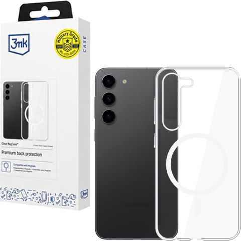Etui Samsung Galaxy S23 5G - 3mk Clear MagCase