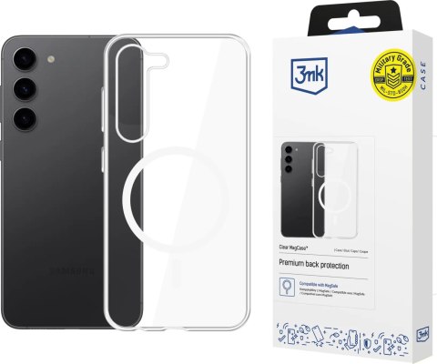 Etui Samsung Galaxy S23 5G - 3mk Clear MagCase