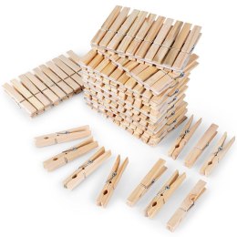 Klamerki na pranie drewniane 100 sztuk LIFETIME CLEAN 779031