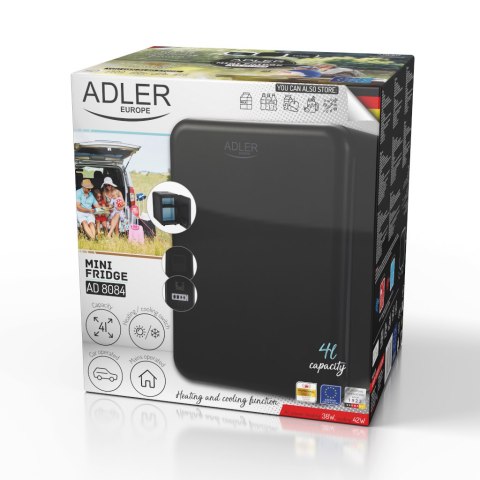 Mini Lodówka - 4L ADLER AD 8084 Black
