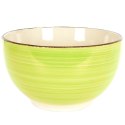 Zestaw talerzy serwis obiadowy komplet ceramiczny zielony na 4 osoby 16-ele EXCELLENT HOUSEWARE 139114