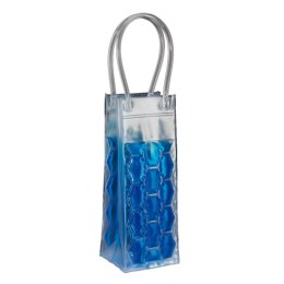 Cooler do wina, niebieski, 9 x 9 x 25 cm